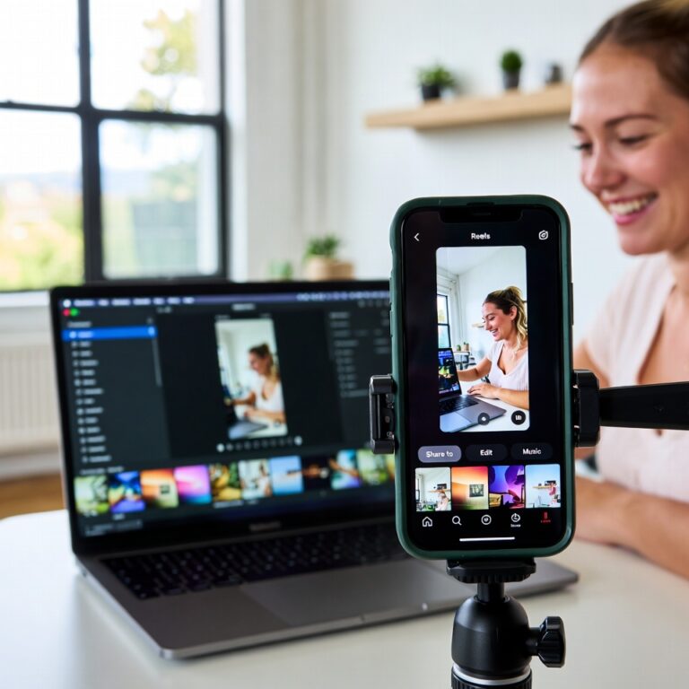 AI video creation for small business Instagram Reels and TikTok